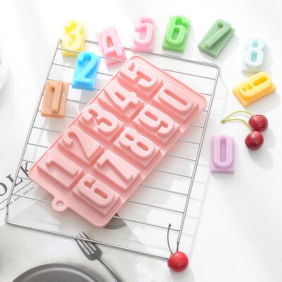 Silicone Chocolate Mold Non-stick cartoon 3D shape Ice Molds Cake Mould Bakeware Baking Tools Kitchen Gadgets candy molds PINK