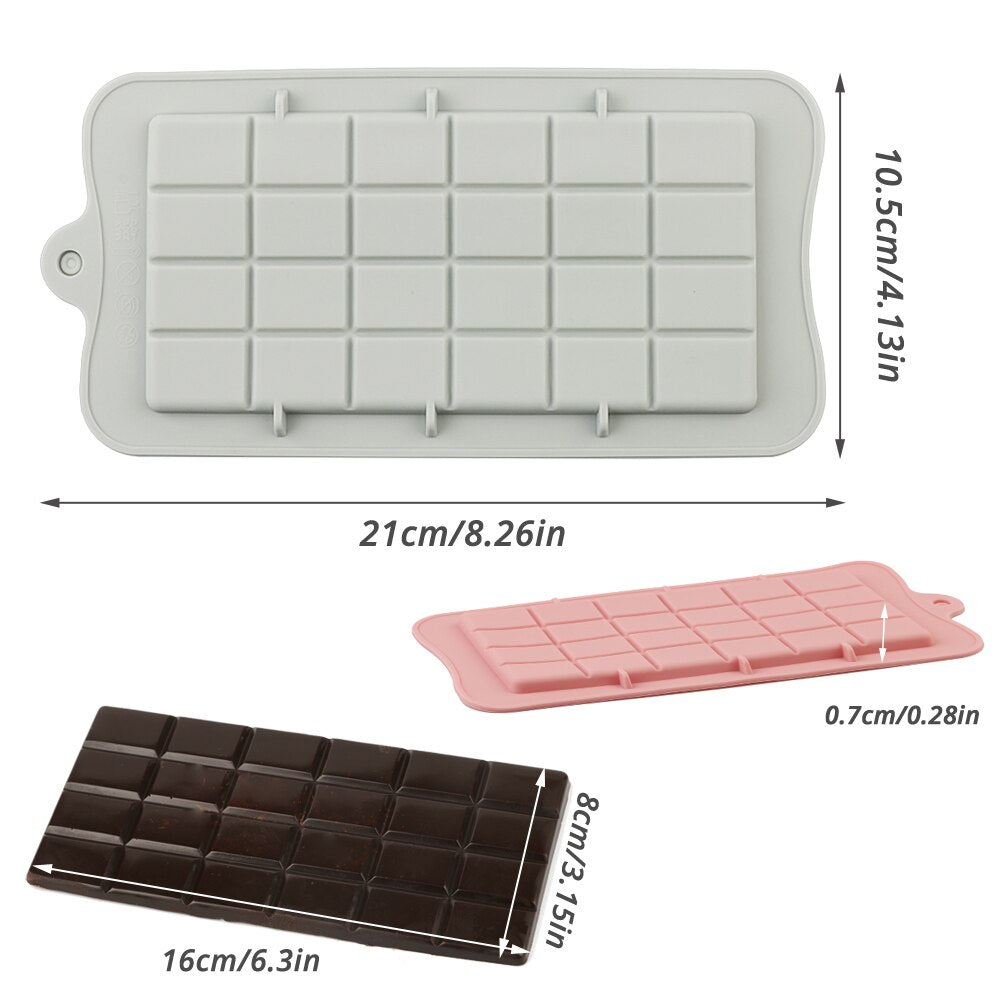 Silicone Chocolate Mold Non-stick cartoon 3D shape Ice Molds Cake Mould Bakeware Baking Tools Kitchen Gadgets candy molds PINK