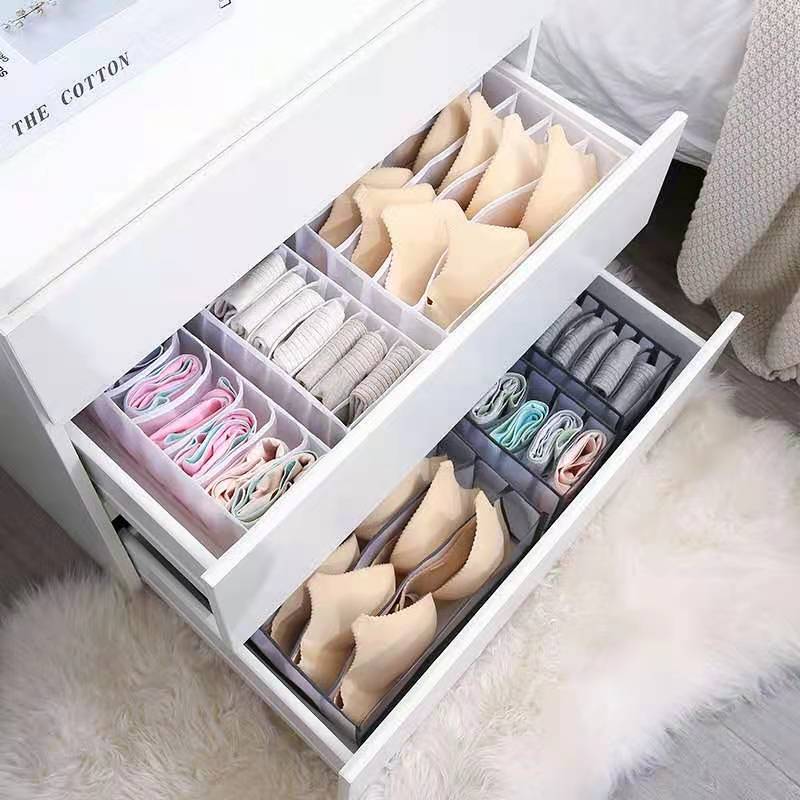 Underwear Bra Organizer Storage Box Drawer Closet Organizers Divider Boxes For Underwear Scarves Socks Bra